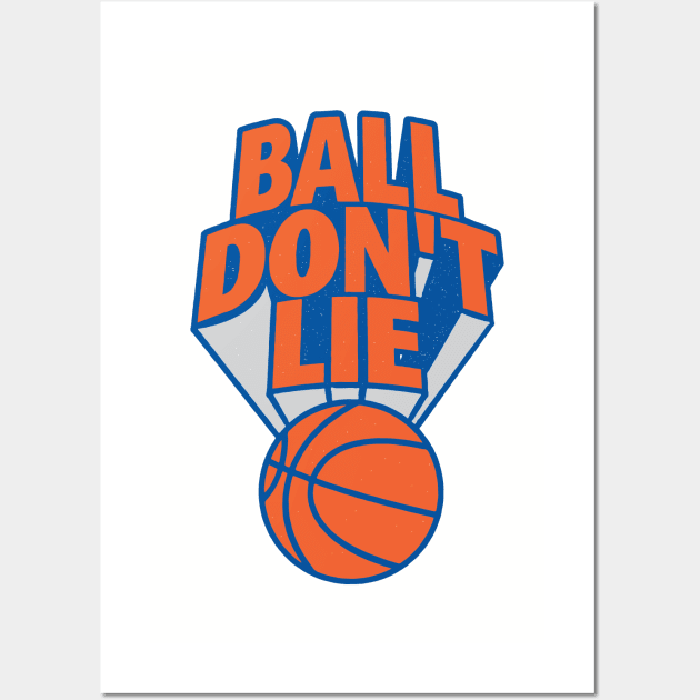 Ball Don't Lie Wall Art by Grid and Grind